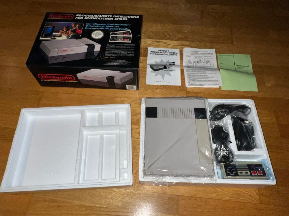 Nintendo Entertainment System NES Konsole (OVP) - Top! (Gebraucht) in ...