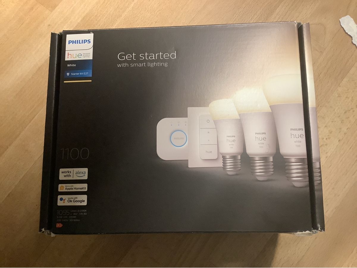 Philips Lampade: Philips Hue White Starter Kit E27 3er Set Gebraucht – Usato da Appenzell-Steinegg venduto da Schmipat 3