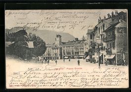 AK Locarno, Piazza Grande, 1905