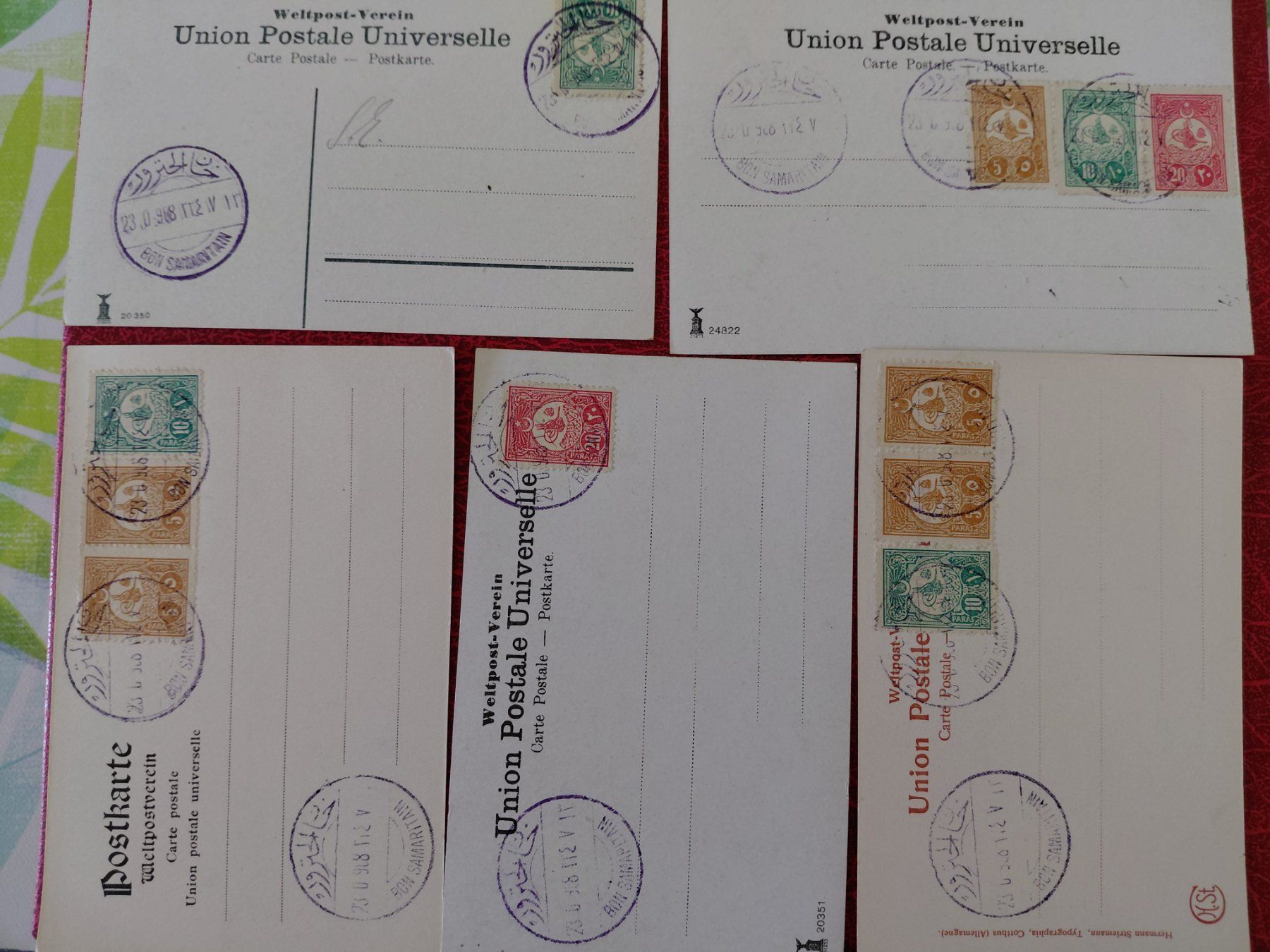 Tutti i francobolli: Div, AK Türkei 1900 – Usato da Horw venduto da Onurb008