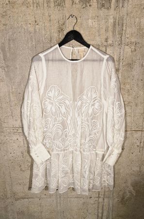 Sommerliche Kleid von H&M mit Blumenmuster, Grösse 36