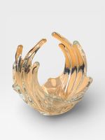 Stylish Vintage Murano Glass Bowl - Italian Art Glass!