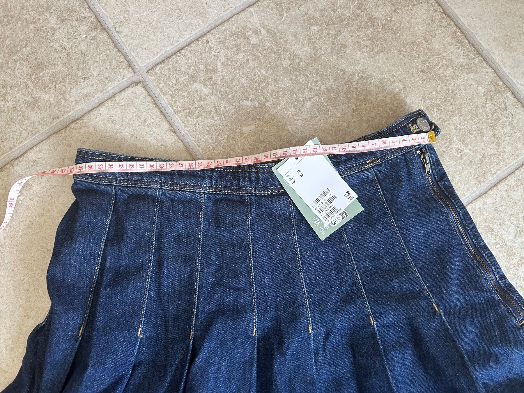 H&M Gonne: Jupe en jean H&M neuve, taille 38 – Nuovo e nell'imballaggio originale da Courroux venduto da Yermakova 4