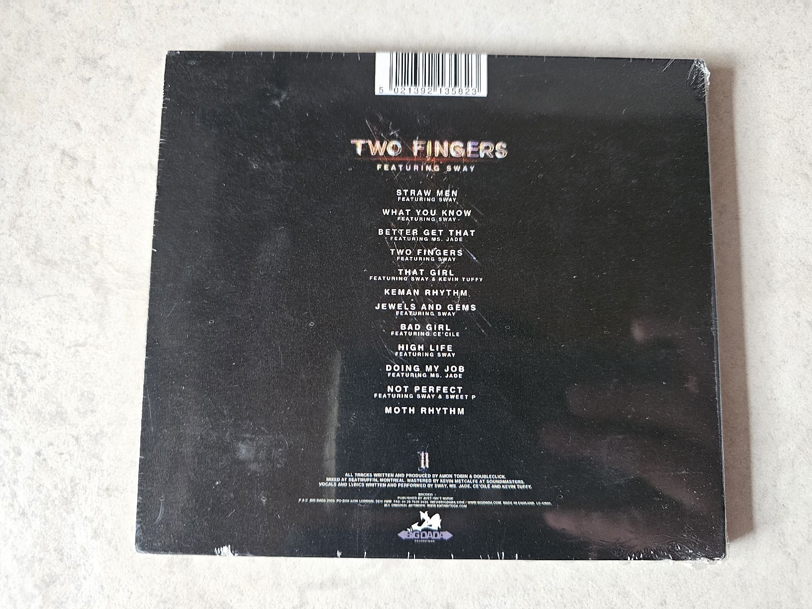 CD: Two Fingers Feat. Sway  -  Two Fingers – Nuovo e nell'imballaggio originale da Schneisingen venduto da backstore24 1
