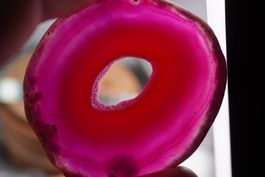 AchatPink   Scheibe   Druse   Ab 1.-(1)