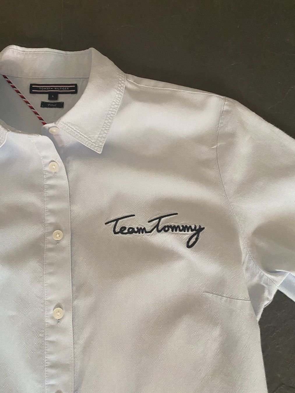Tommy Hilfiger Camicette: TOMMY HILFIGER Bluse hellblau Gr. 36 – Usato da Bonstetten venduto da VCLS 1