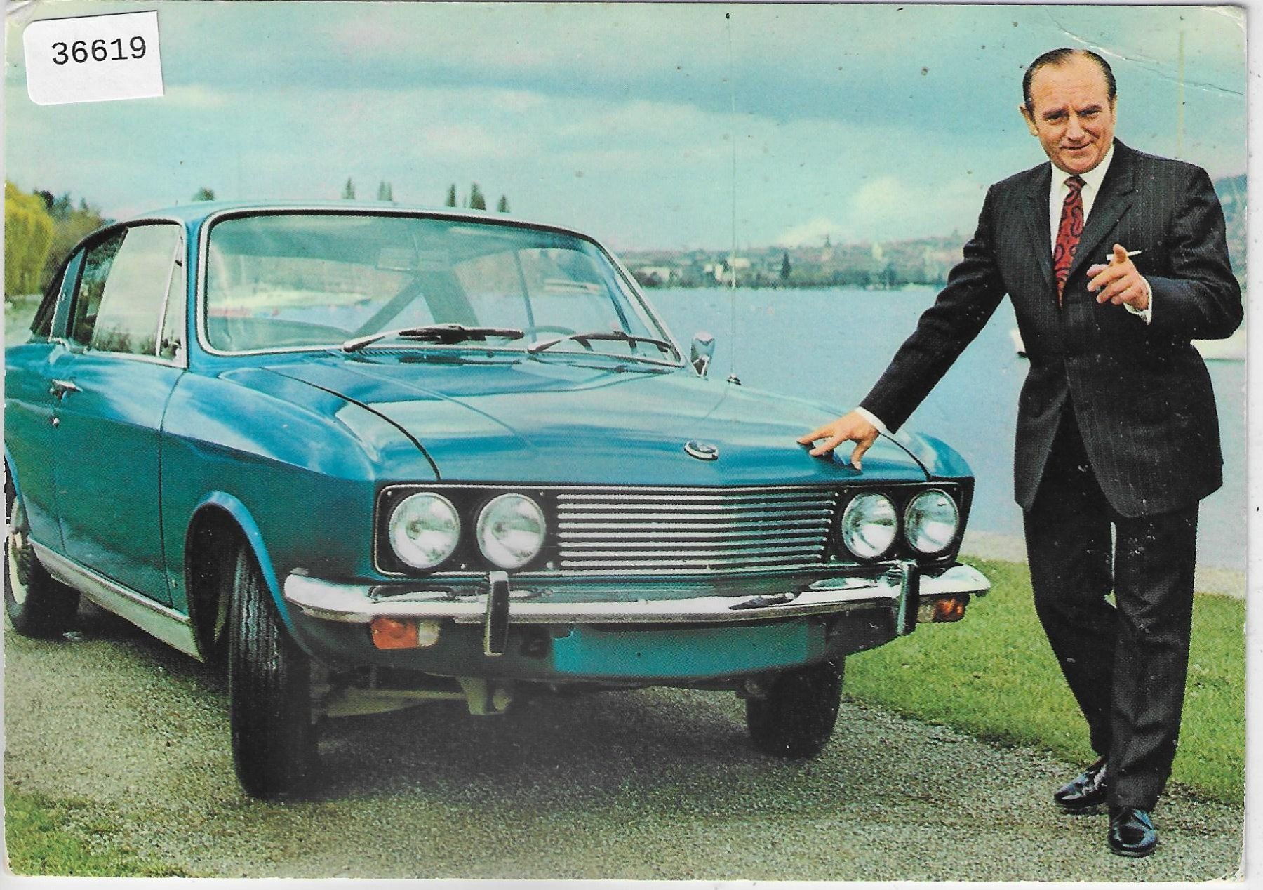 Ansichtskarten: Ruedi Walter mit Sunbeam Rapier – Gebraucht aus Ettingen von Kartenplanet