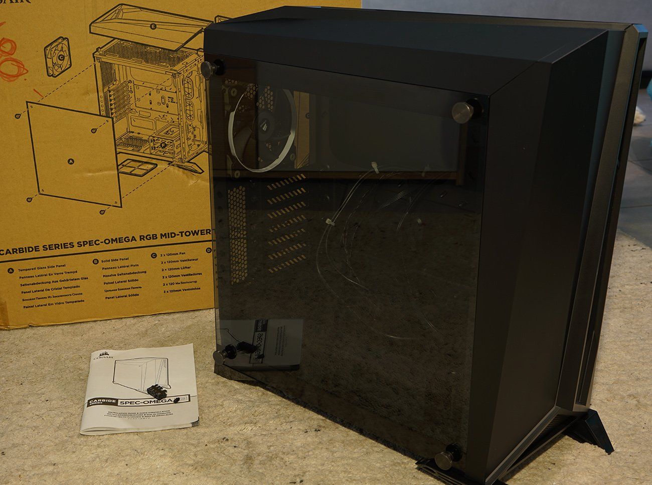 Corsair Custodie: PC Case - Corsair Carbide Spec-Omega RGB – Usato da Locarno venduto da Kira712 4