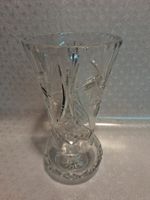 Vase Glas Kristall geschliffen