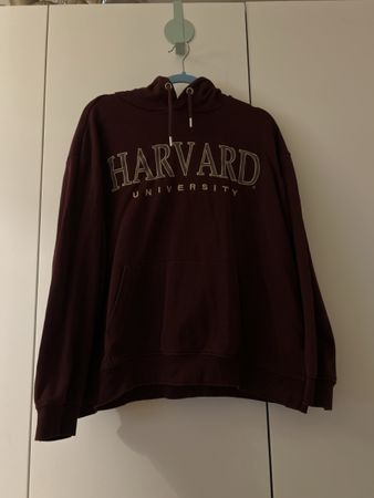 Harvard Hoodie, bordeauxrot, Grösse M