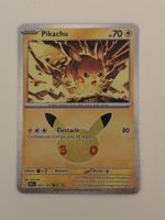 Carte Pokémon PIKACHU 2 30ans fr