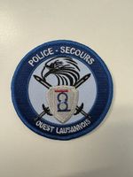 Badge police Lausanne Police secours