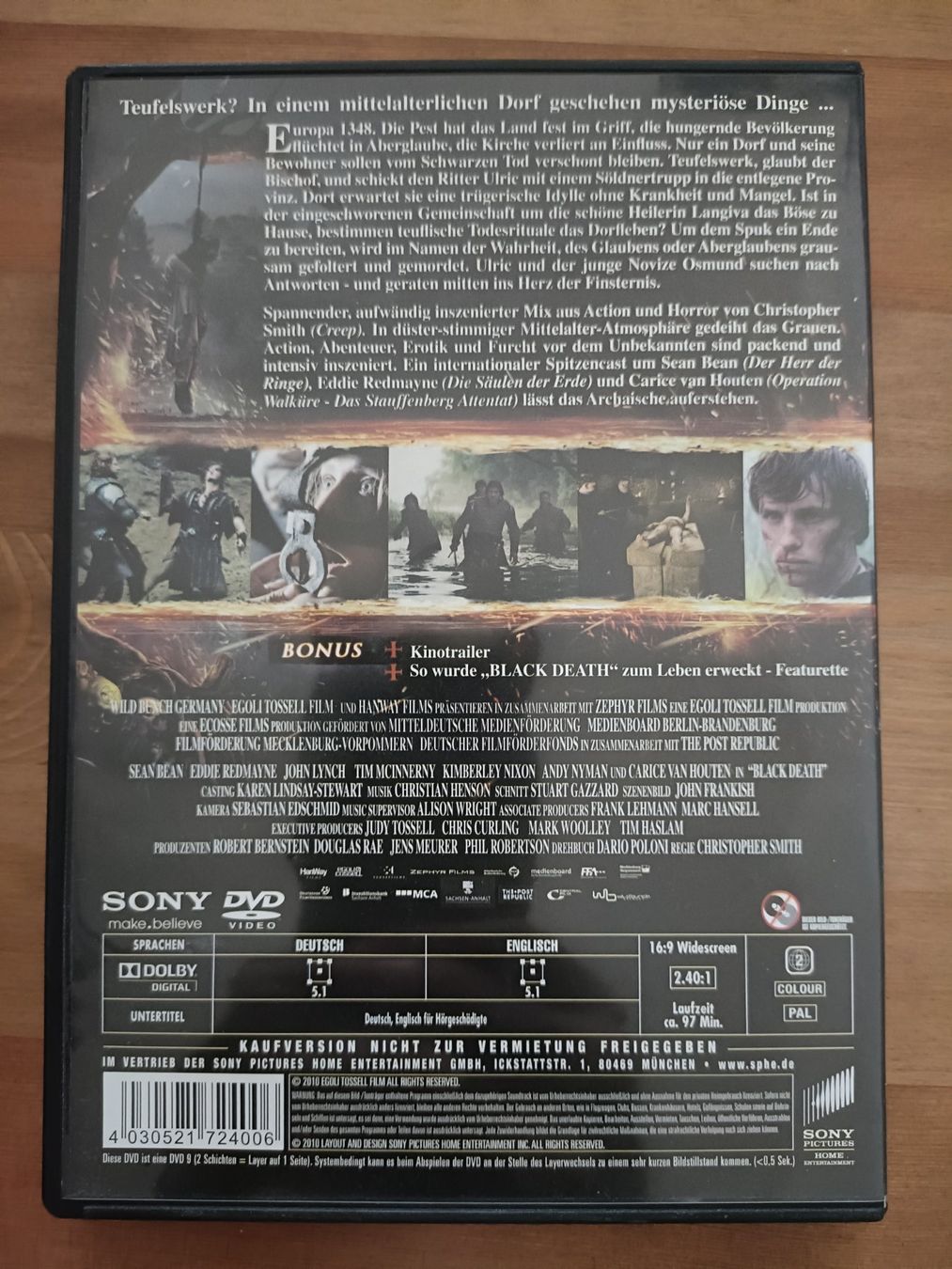 Tous les DVDs: Black Death – D'occasion à Aarau par d_m_bf6g 1
