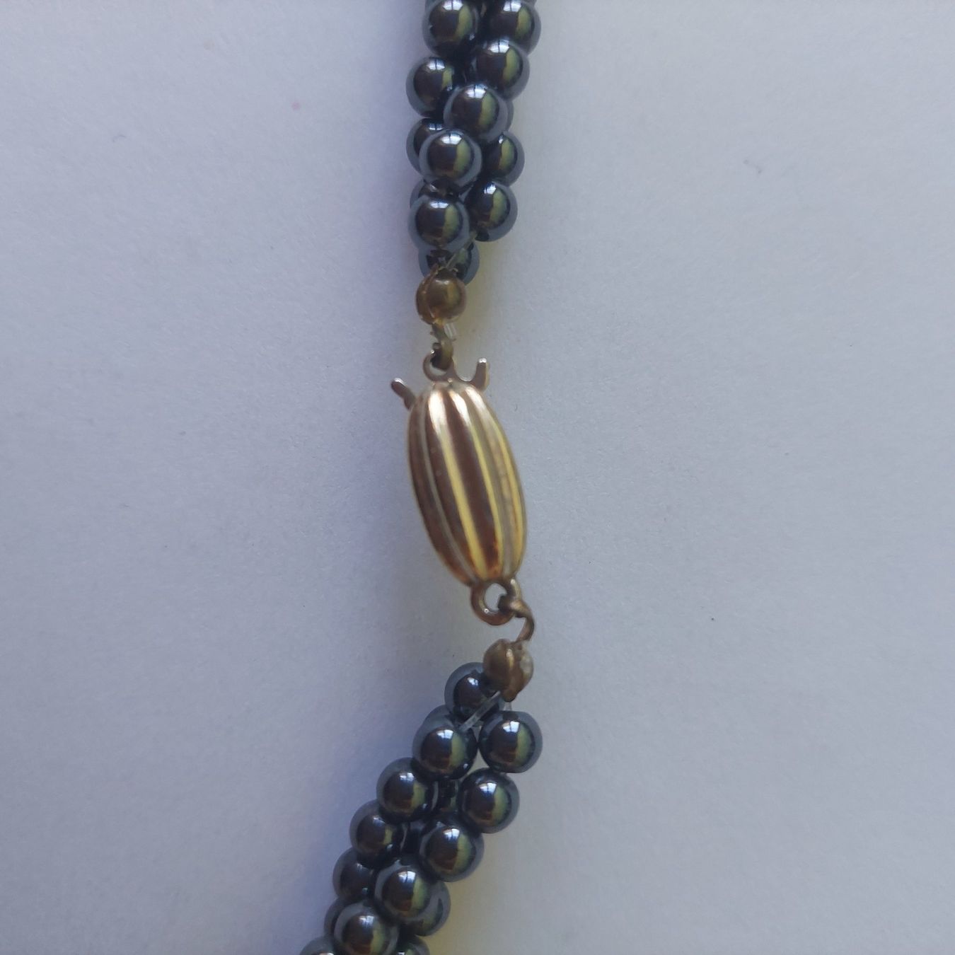 Catenine: Elegante Halskette mit Glasperlen, – Usato da Lyss venduto da Nase 1