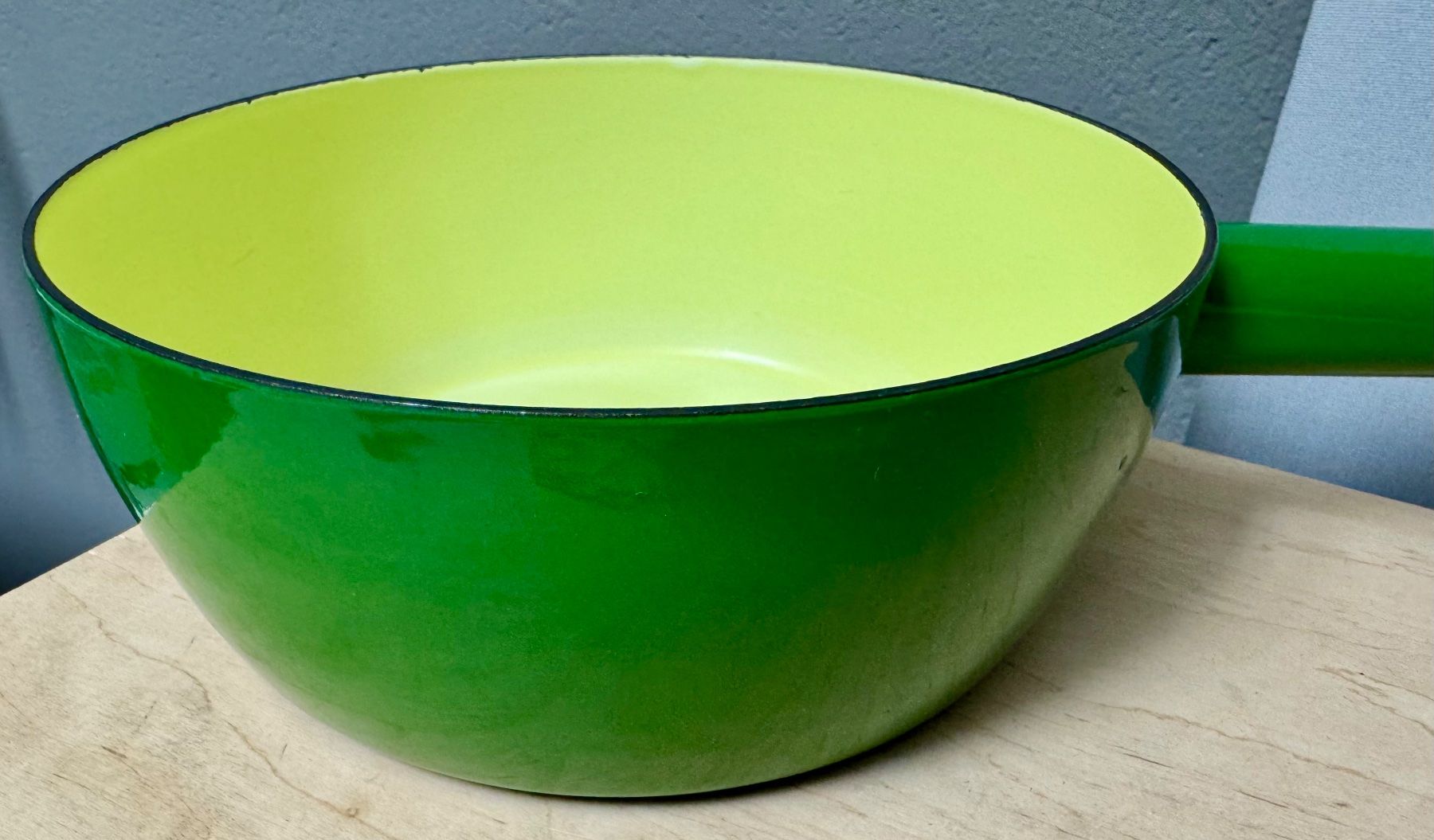Padelle: Altes Fondue Caquelon 20 cm Durchmesser – Usato da Rothrist venduto da Luckywinner 1