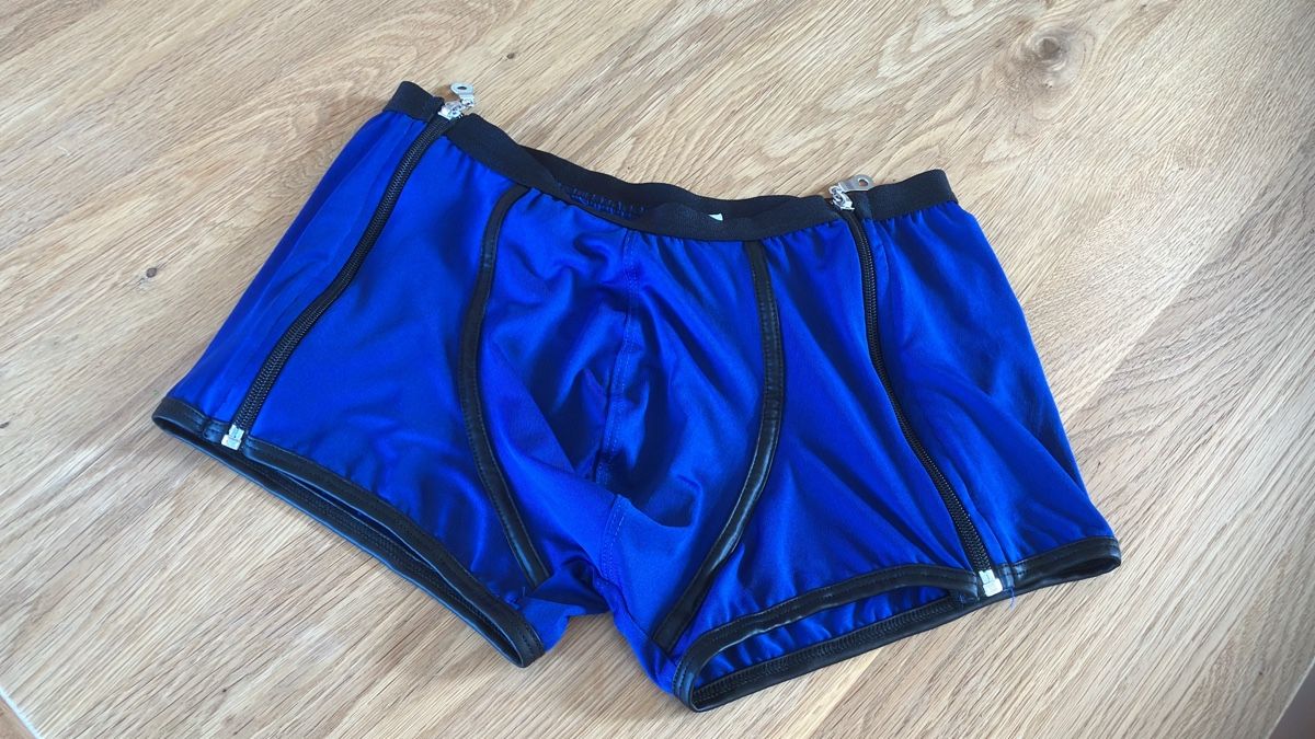 Biancheria intima: Unterhose Blaue,  Boxer Short Grösse S – Nuovo (secondo la descrizione) da Bettwiesen venduto da Zustand57