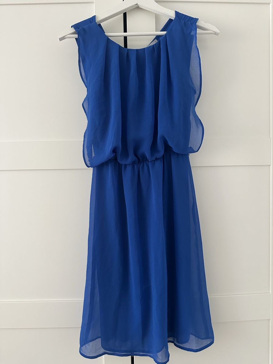 Kleider: Blaues Kleid von Lefties, Grösse S – Neu (gemäss Beschreibung) aus Sevelen von mar_gq8k