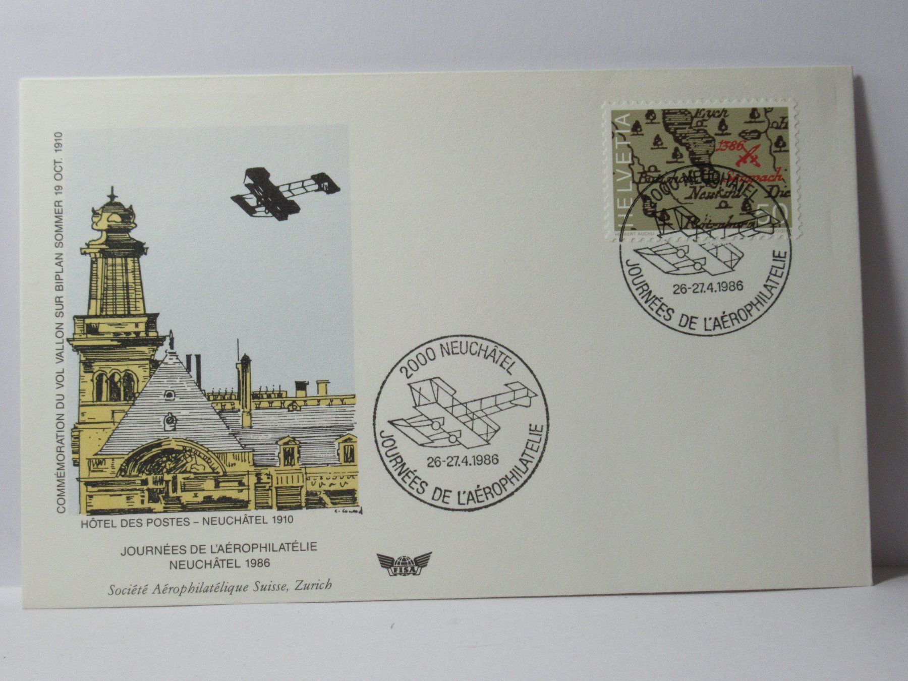 Tutti i francobolli: Stempel Neuchätel 1986 – Usato da Grenchen venduto da Bluemchen1900