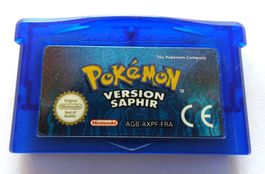 Nintendo GBA - POKEMON Version Saphir