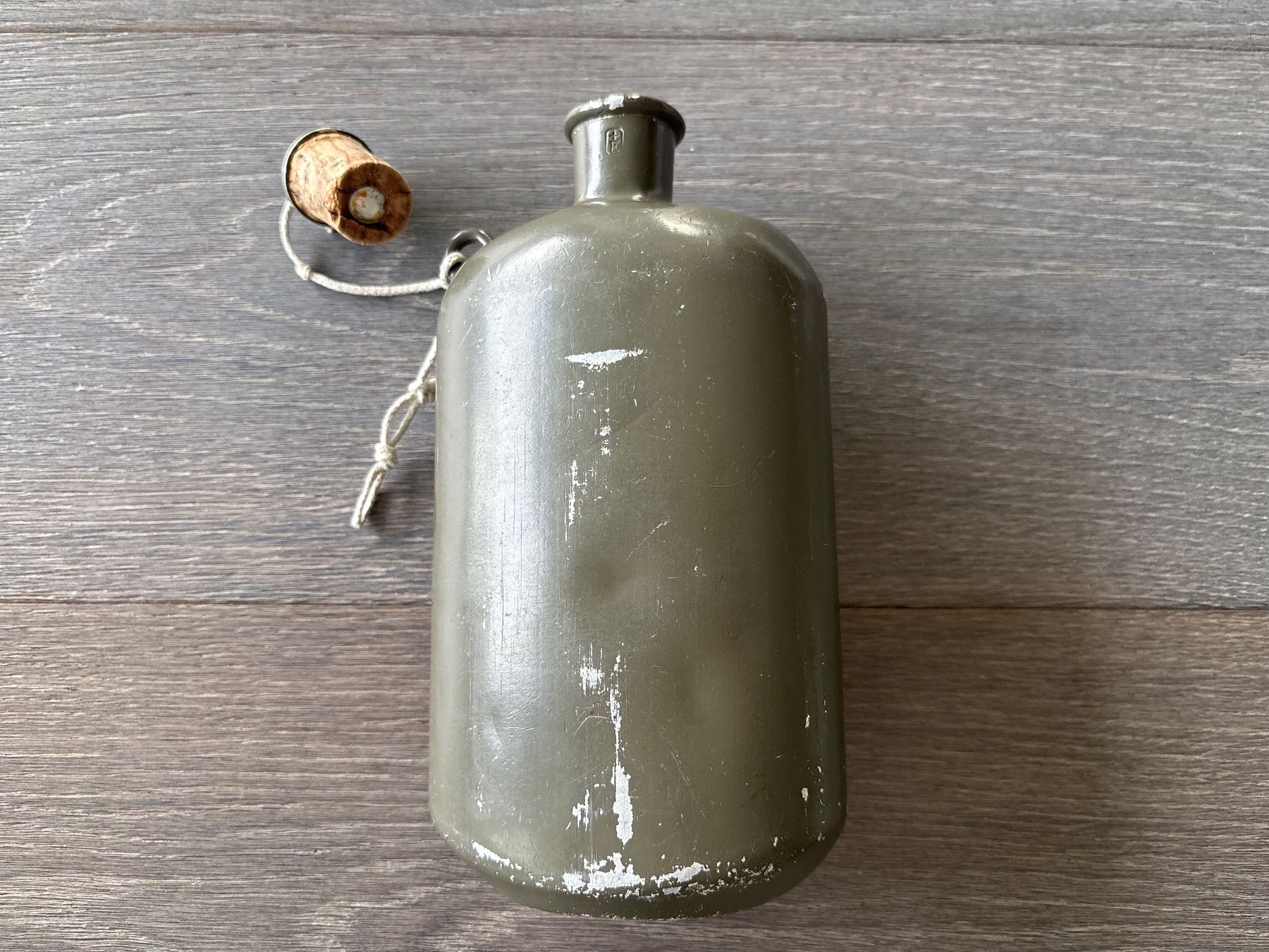Schweizer Armee Ausrüstung & Ersatzteile: Feldflasche Ord. 1932/35 BAG 1940 – Gebraucht aus Hünenberg von Betsch1 1