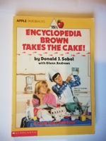 Livre jeunesse "Encyclopedia Brown takes the cake!" 🍰