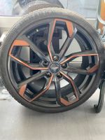 Eine Brock Alufelge Cupra Look 8x19 mit Reifen