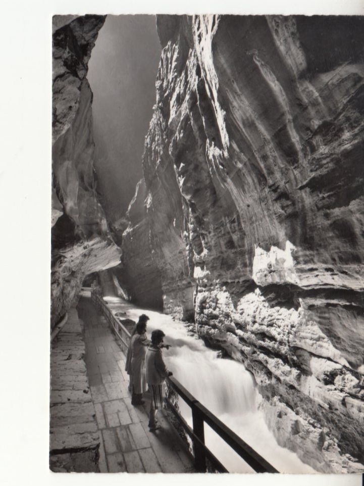 Cartoline postali: Taminaschlucht ca. 1960 – Usato da Bürglen TG venduto da StampGraf