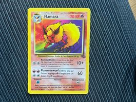 Pokemon Flamara Non holo Dschungel Jungle excellent- NM