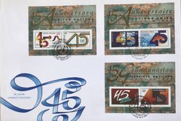 FDC MAXI 45 JAHRE VEREINTE NATIONEN