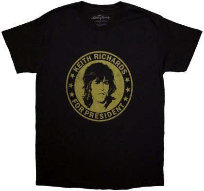 The Rolling Stones T-Shirt Keith for president Grösse XXL