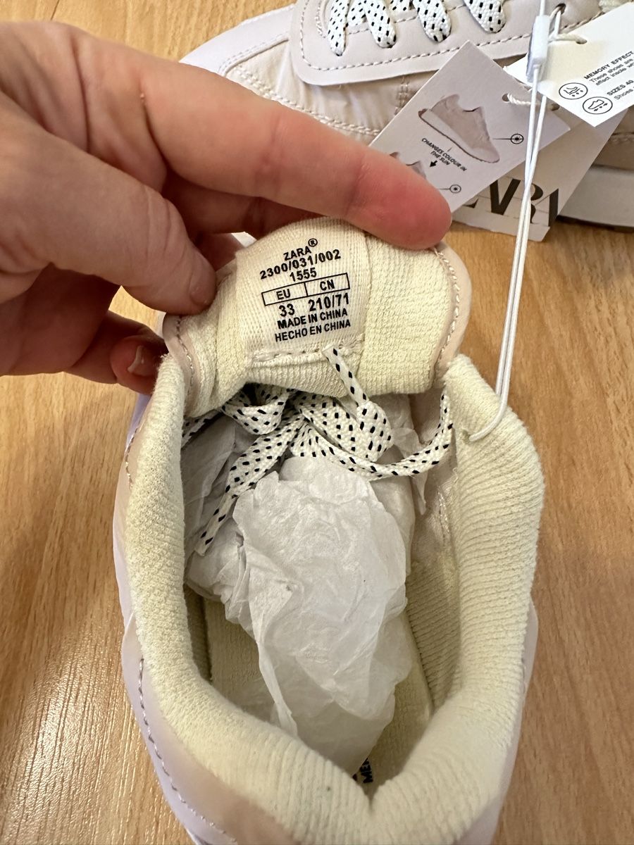 Schuhe für Mädchen: Turnschuhe von Zara – Neu und originalverpackt aus Zollikerberg von MK-13 4