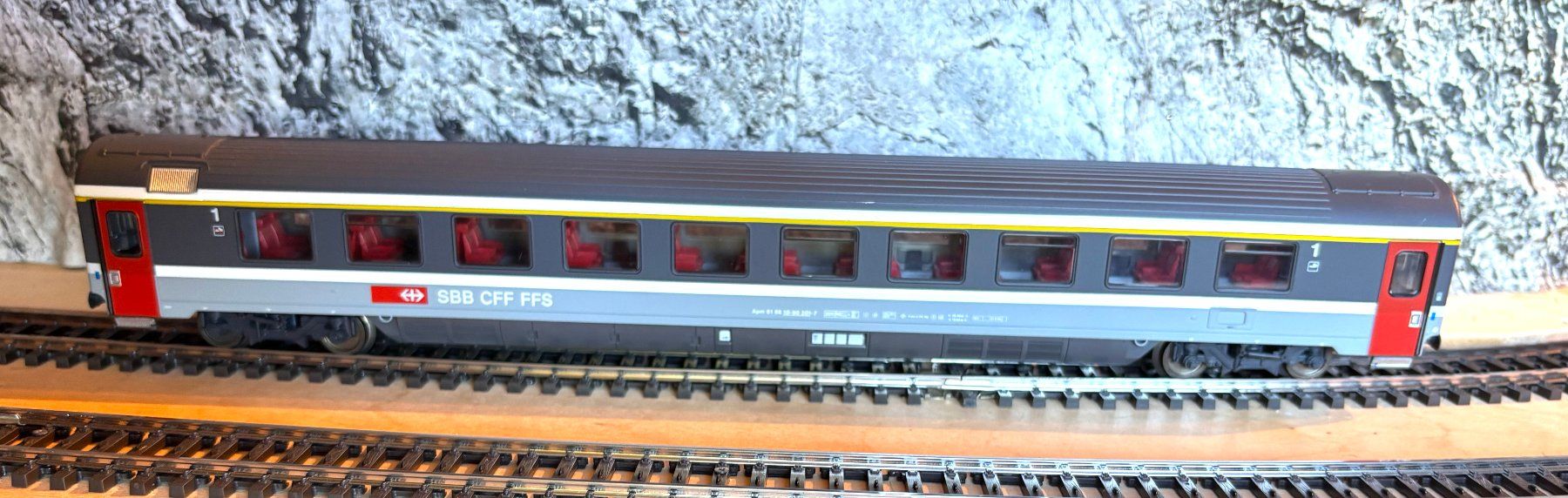 Roco Modellini di ferrovie: Roco H0 AC SBB EC Wagen – Usato da Zunzgen venduto da peppino2000