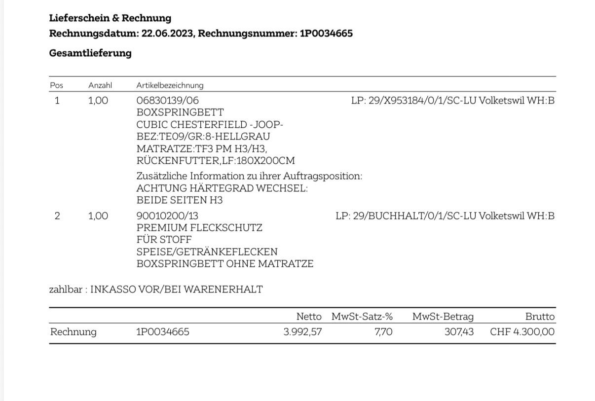 Lits: BOXSPRINGBETT CUBIC CHESTERFIELD -JOOP- neuwertig – D'occasion à Zürich par jdr_l9z2 4