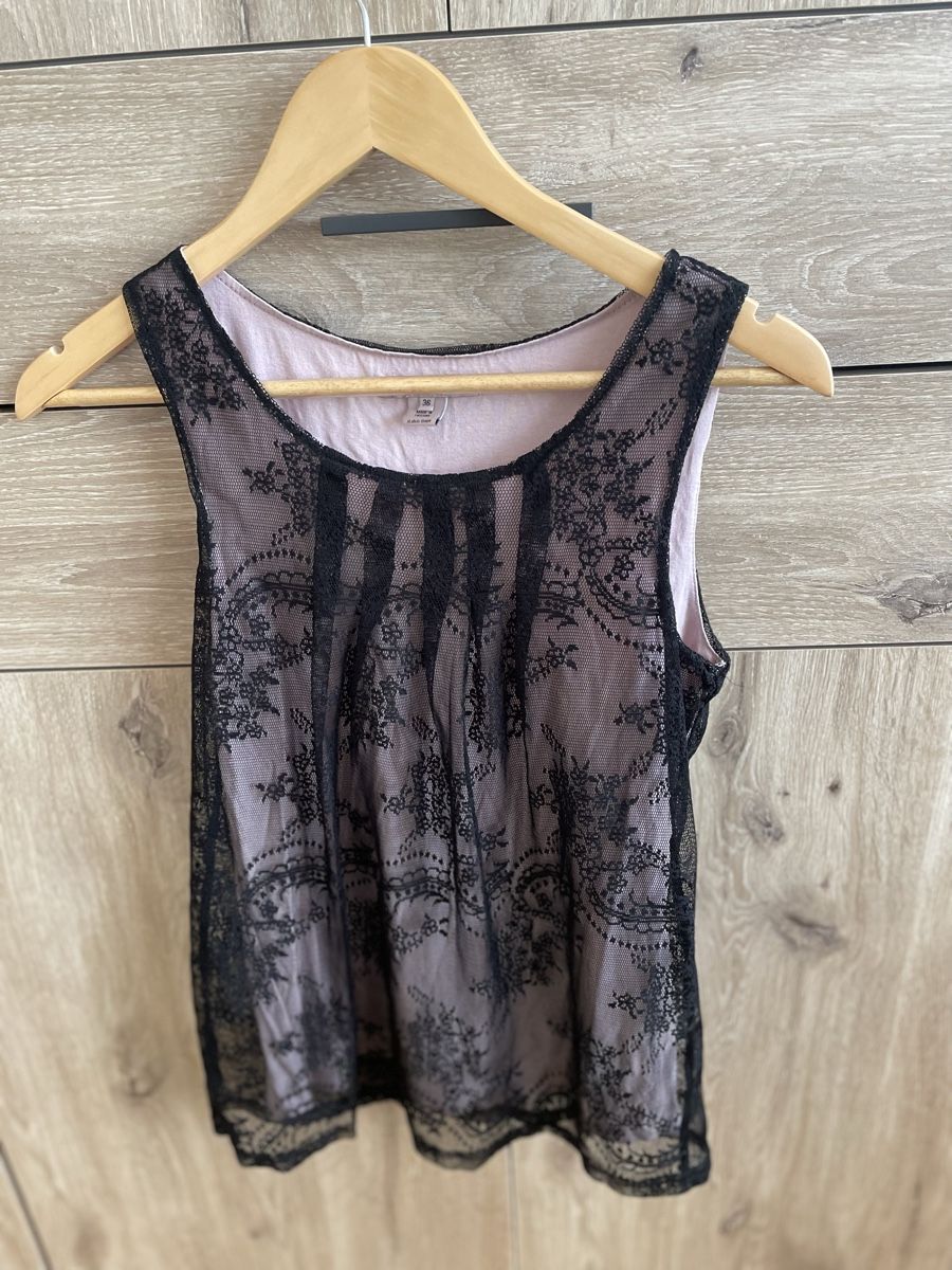 Anna Field Top: Anna Field Spitzentop, Grösse 36 – Usato da Oberwil BL venduto da Petermib