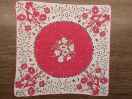 Taschentuch Motiv Blumen