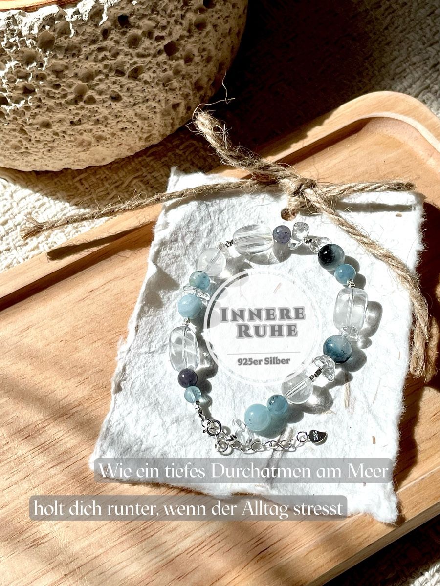Armbänder & -reifen: 925 Silber Handgemachtes Edelstein Armband – Neu und originalverpackt aus Schiers von sisikristall 1