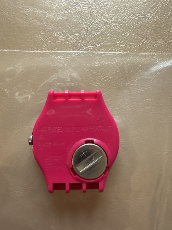 Swatch Orologi: Swatch Uhr pink (ohne Uhrenband, mit Batterie) – Usato da Zürich venduto da gioiali92 2