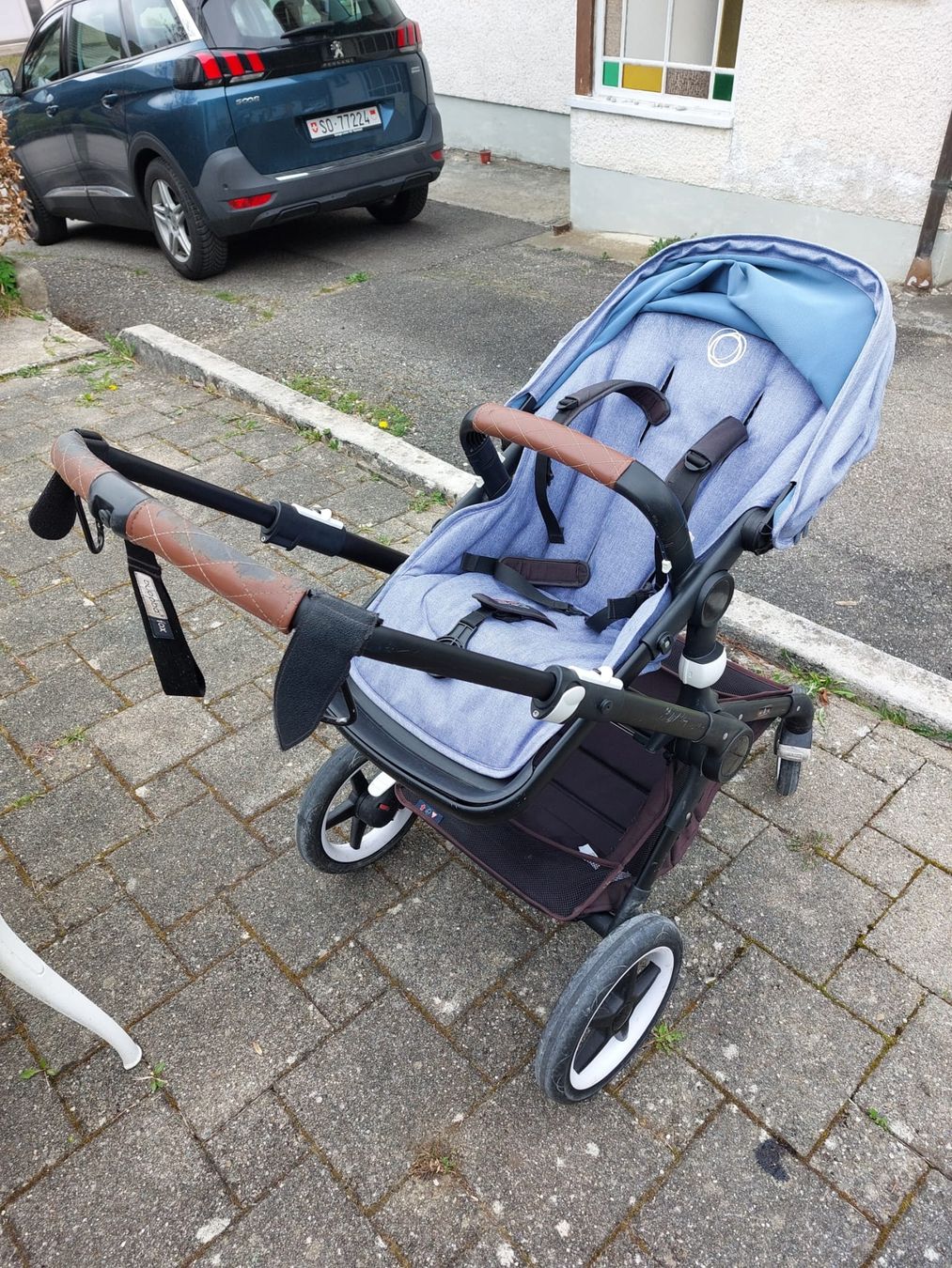 Bugaboo Carrozzine: Bugaboo Fox 2 Kinderwagen in Jeansblau – Usato da Mümliswil venduto da Grizzly7 1