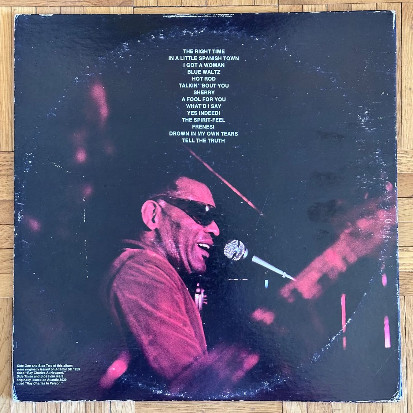 Vinyles: LP - Ray Charles - Live – D'occasion à Breganzona par Onairda75 1
