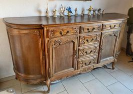 Antikes Buffet Anrichte Sideboard Kommode Stauraum Louis XV.