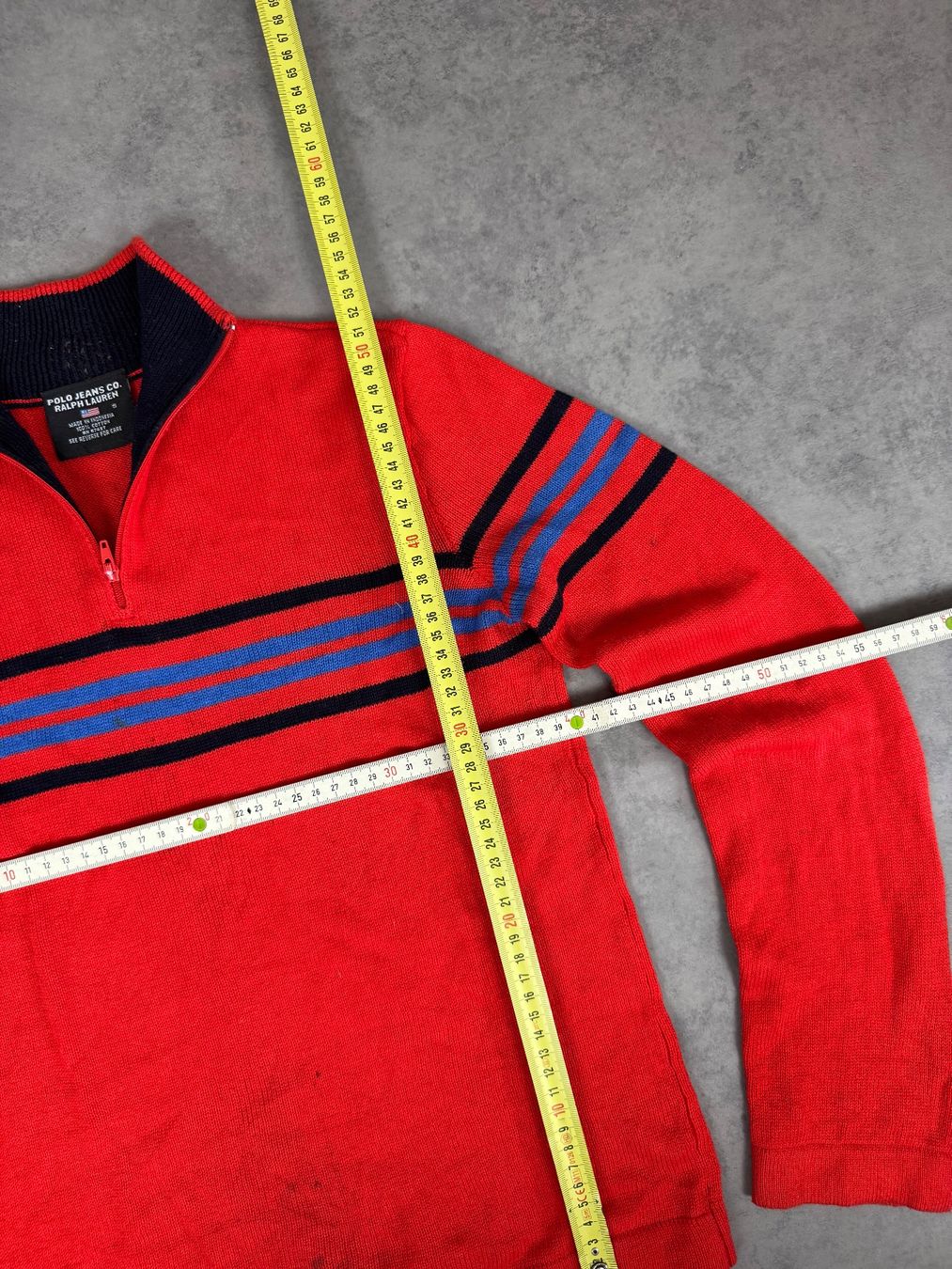 Ralph Lauren Maglioni & Felpe: Ralph Lauren Quarter-Zip Pullover - Grösse: XS | Vintage – Usato da Fraubrunnen venduto da simon_28839 4