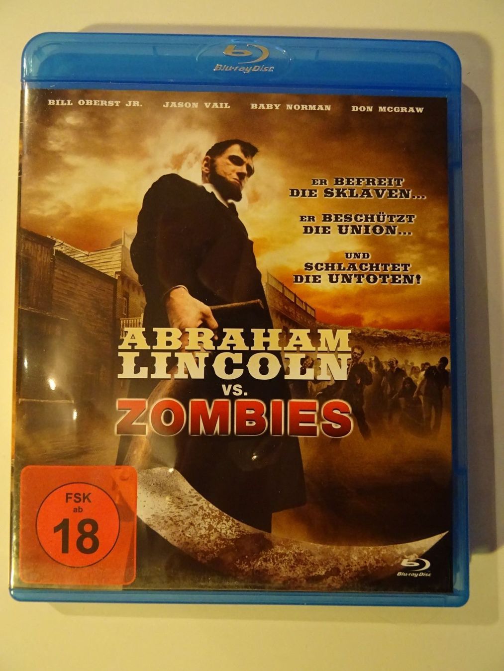 Tutti i DVDs: Abraham Lincoln vs. Zombies – Usato da Erstfeld venduto da Mario_boe0
