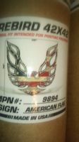 Autocollant Pontiac Firebird 42x42 neuf