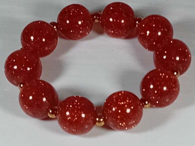 Bracciali & Braccialetti: armband modeschmuck,,,glitzer – Nuovo (secondo la descrizione) da Basel venduto da bij_5hqd