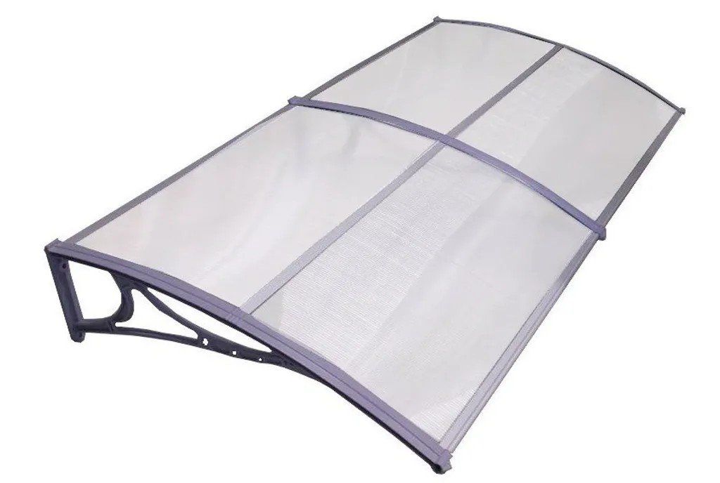 Bücher: Pultvordach 100x295 UV resistent silber – Neu und originalverpackt aus Bottighofen von zaap