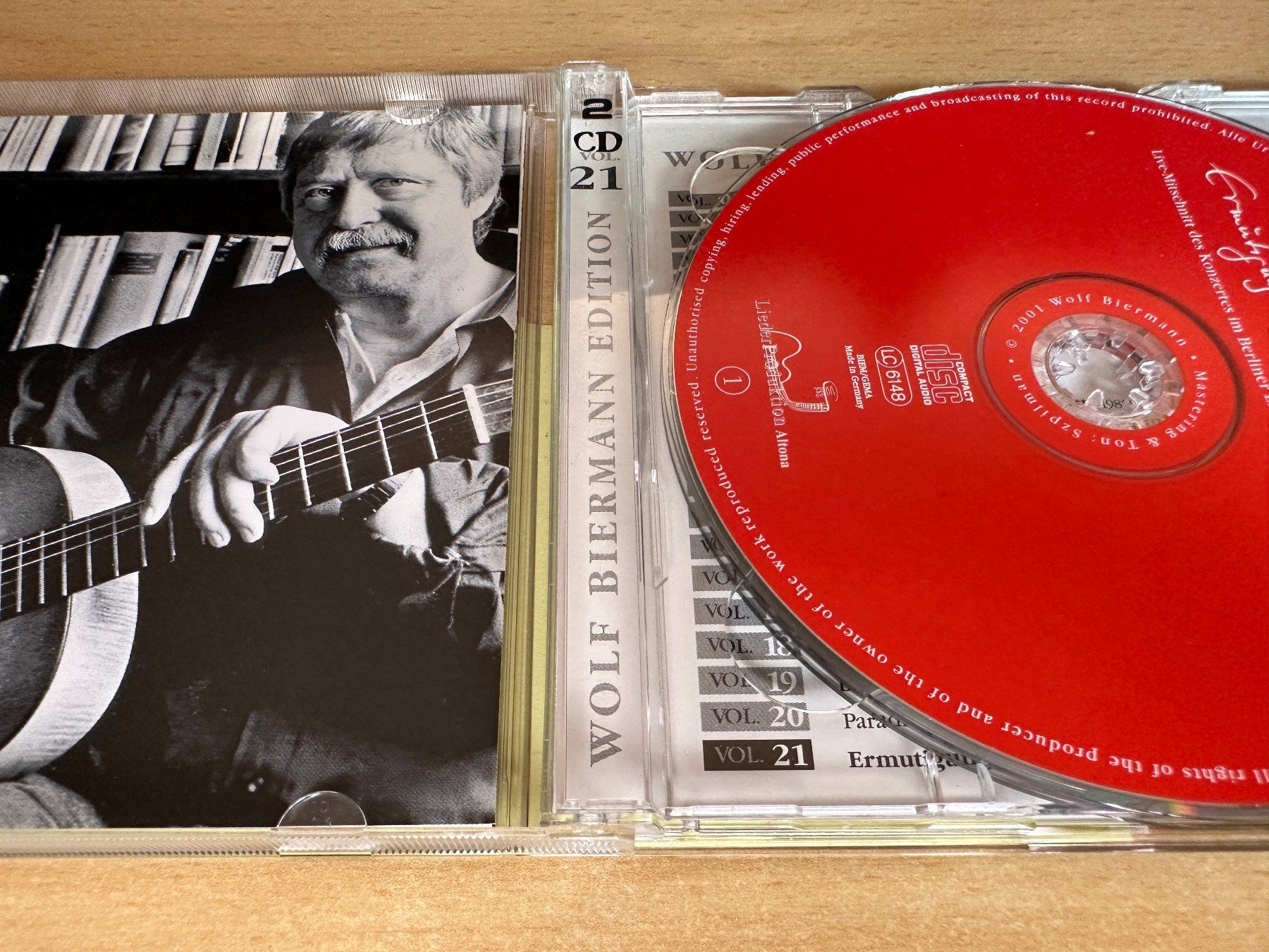 CD: Wolf Biermann – Ermutigung Im Steinbruch Der Zeit - 2 CD – Usato da Rikon im Tösstal venduto da Alpenmutz 2