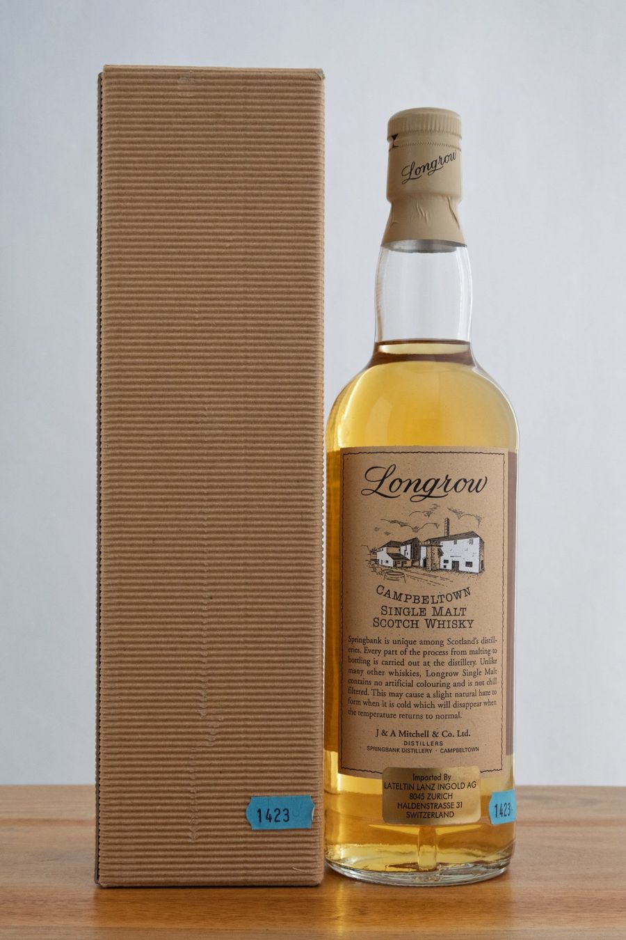 Longrow Bevande alcoliche: Longrow - 10Y - Old Bottling – Nuovo e nell'imballaggio originale da Zofingen venduto da maltpoint 1