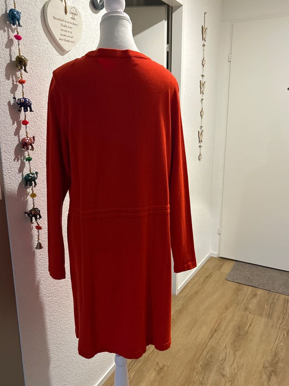 Jacken: Lange Strickjacke rot von bpc selection Gr. 40/42 – Gebraucht aus Brunnen von Nala2929 3