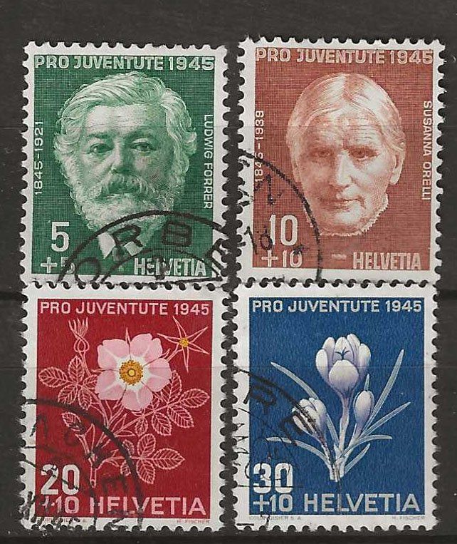 Tutti i francobolli: PJ045 - Pro Juventute 1945 obl. – Usato da Trélex venduto da Phil_Albert