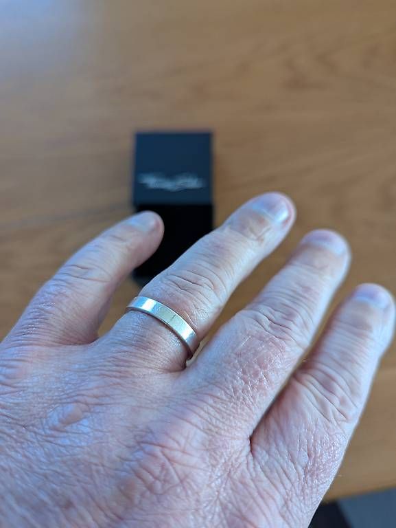 Anelli: Thomas Sabo bague argent 925 gr.62 largeur 4mm – Usato da Misery venduto da intruder5032 2